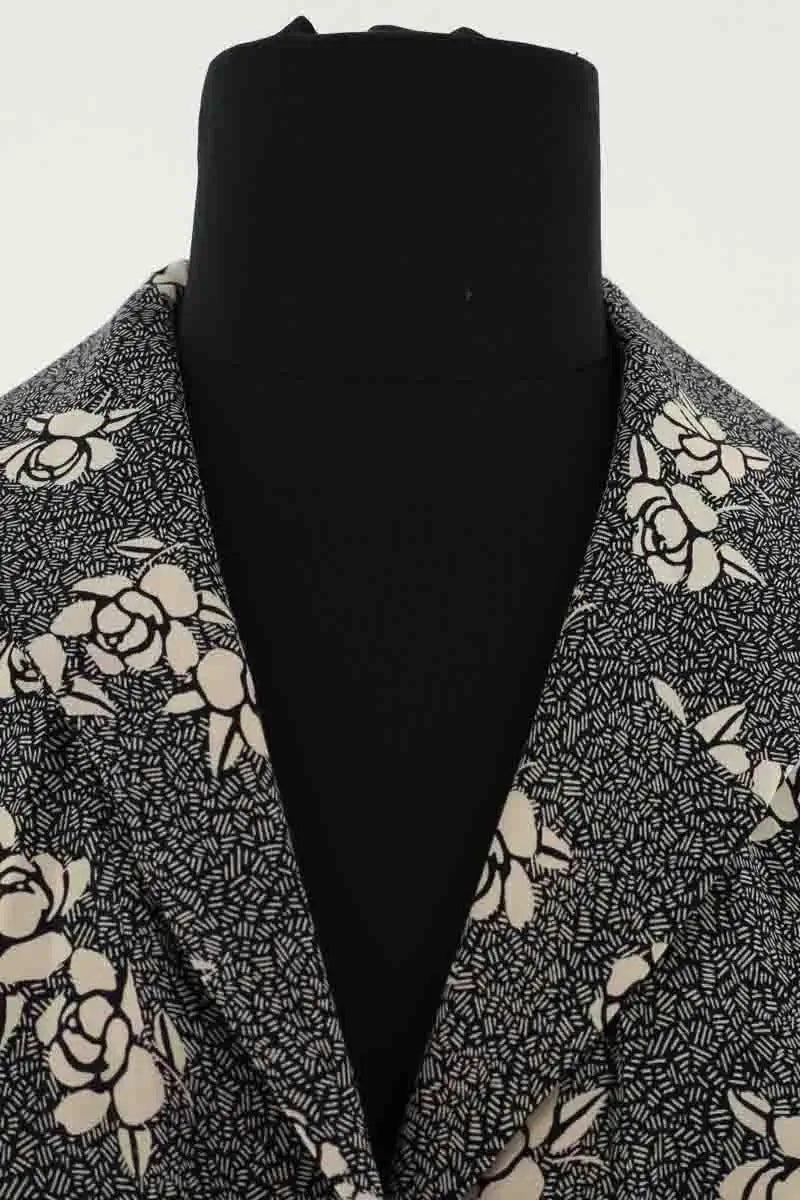 Robe Rouje Noir en Synthétique