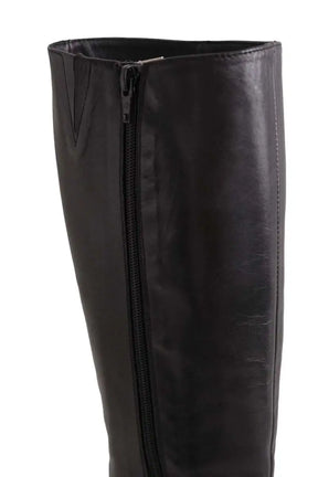Bottes Carel Noir en Cuir