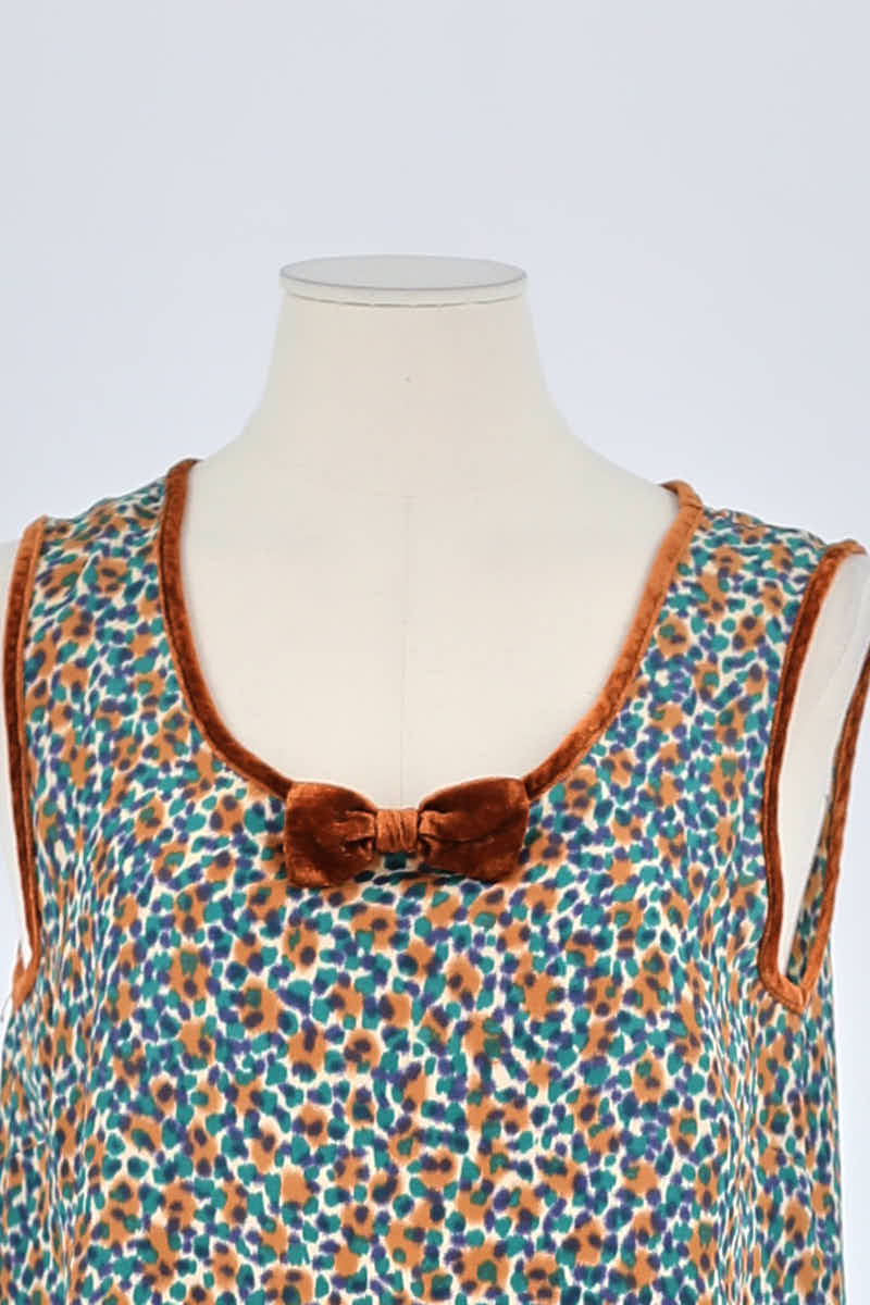 Top sans manche Des Petits Hauts  Multicolore