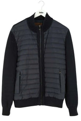 Blouson Corneliani Bleu en Synthétique, taille L - Seconde Main