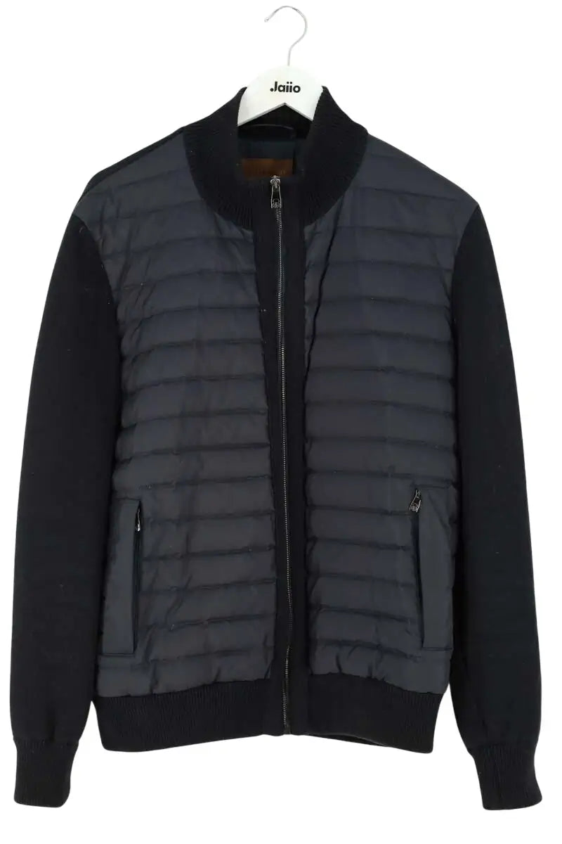 Blouson Corneliani Bleu en Synthétique, taille L - Seconde Main