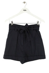 Mini short Maje Marine en Coton, taille S - Seconde Main