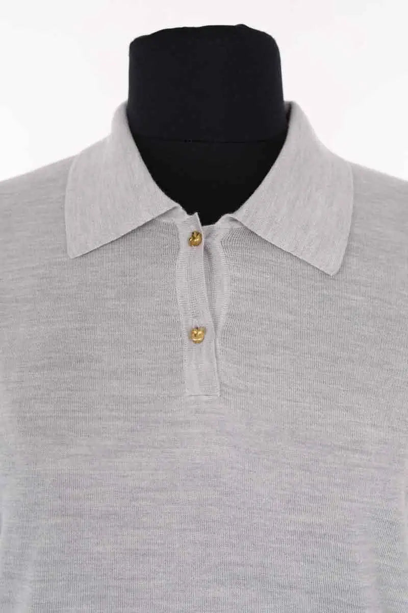 Polo Molli Gris en Laine