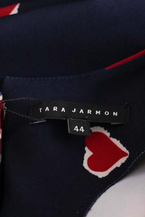 Robe Tara Jarmon Marine en Viscose