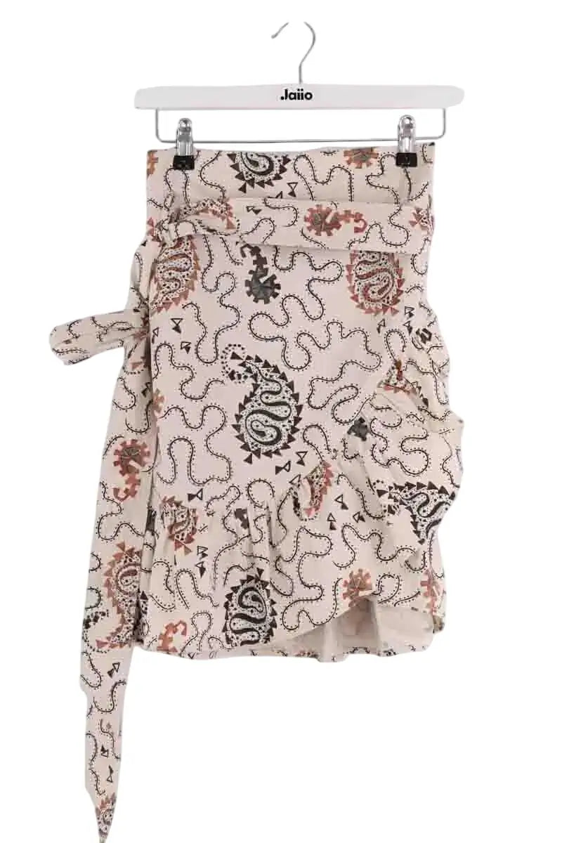 Jupe Isabel Marant Étoile Beige en Coton, taille XS - Seconde Main