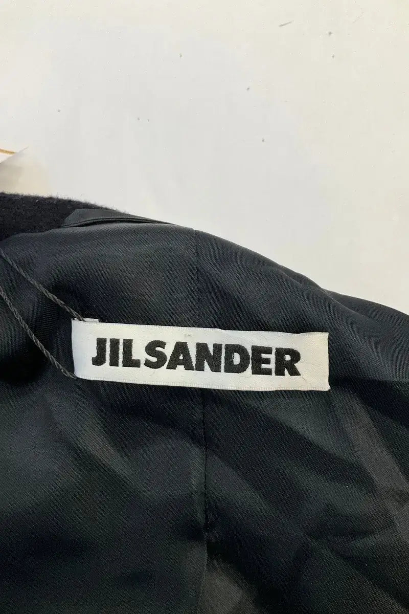 Manteau Jil Sander Noir en Laine