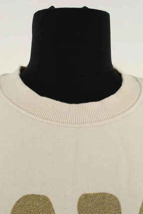 Sweatshirt Newtone Ecru en Coton