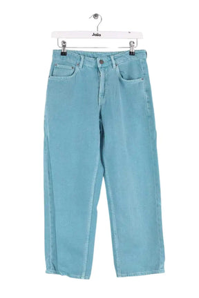 Jean droit American Vintage Bleu en Coton, taille S - Seconde Main