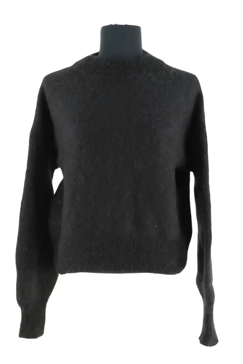 Pull Surprise Noir en Laine, taille M - Seconde Main