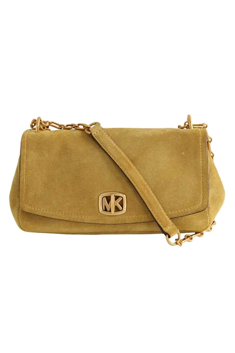 Sac à main Michael Kors Bryant Kaki en Daim - Seconde Main