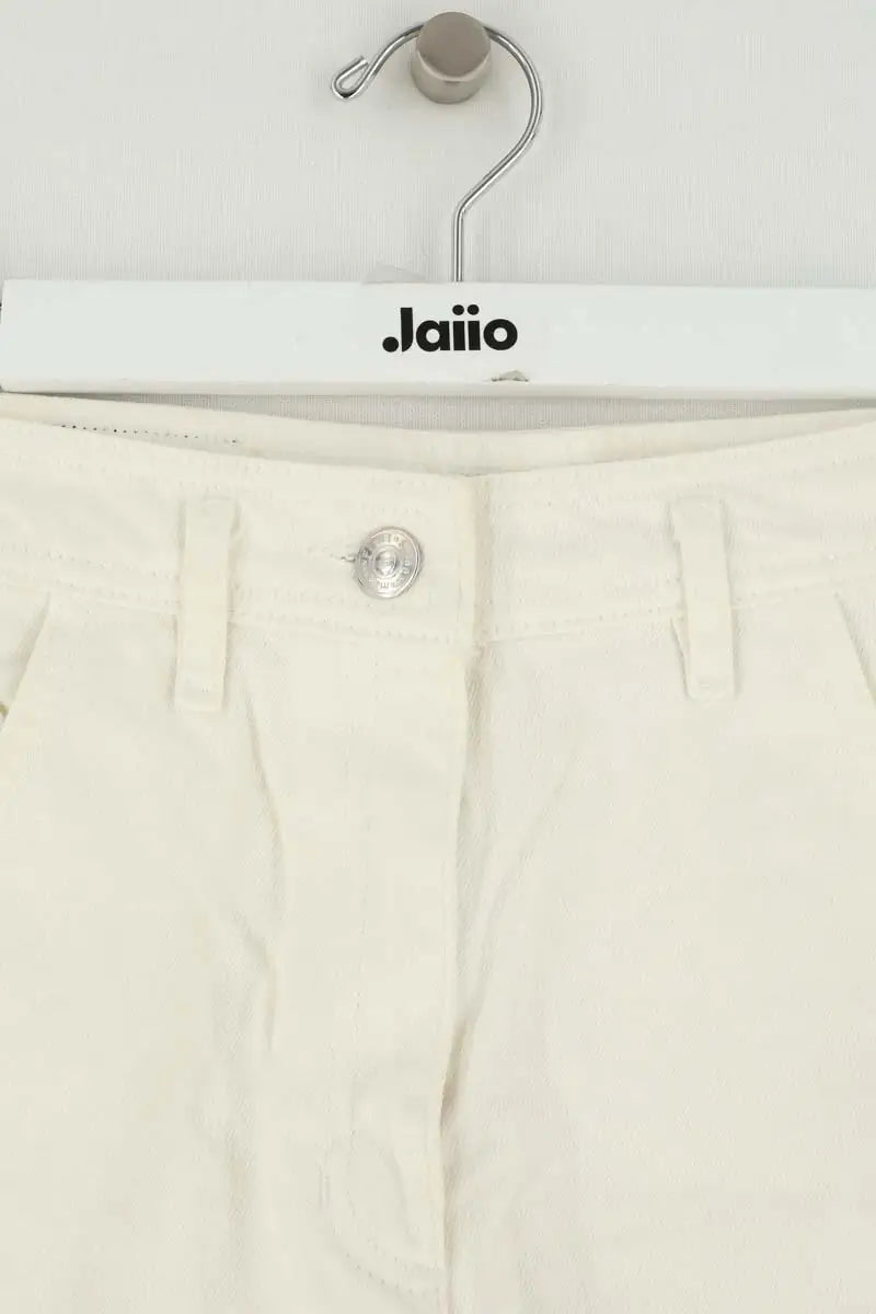 Mini short Maje Blanc en Coton