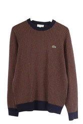 Pull Lacoste Marron en Laine, taille L - Seconde Main