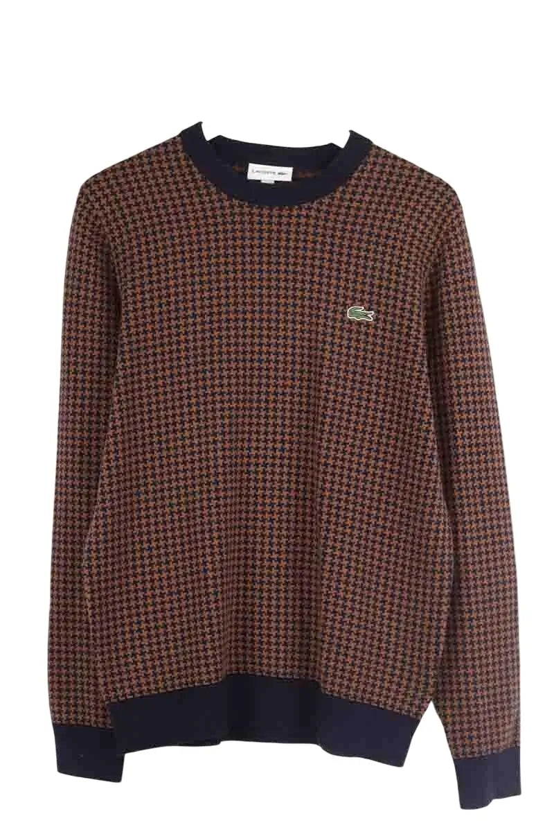Pull Lacoste Marron en Laine, taille L - Seconde Main