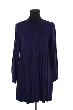 Robe Antik Batik  Bleu