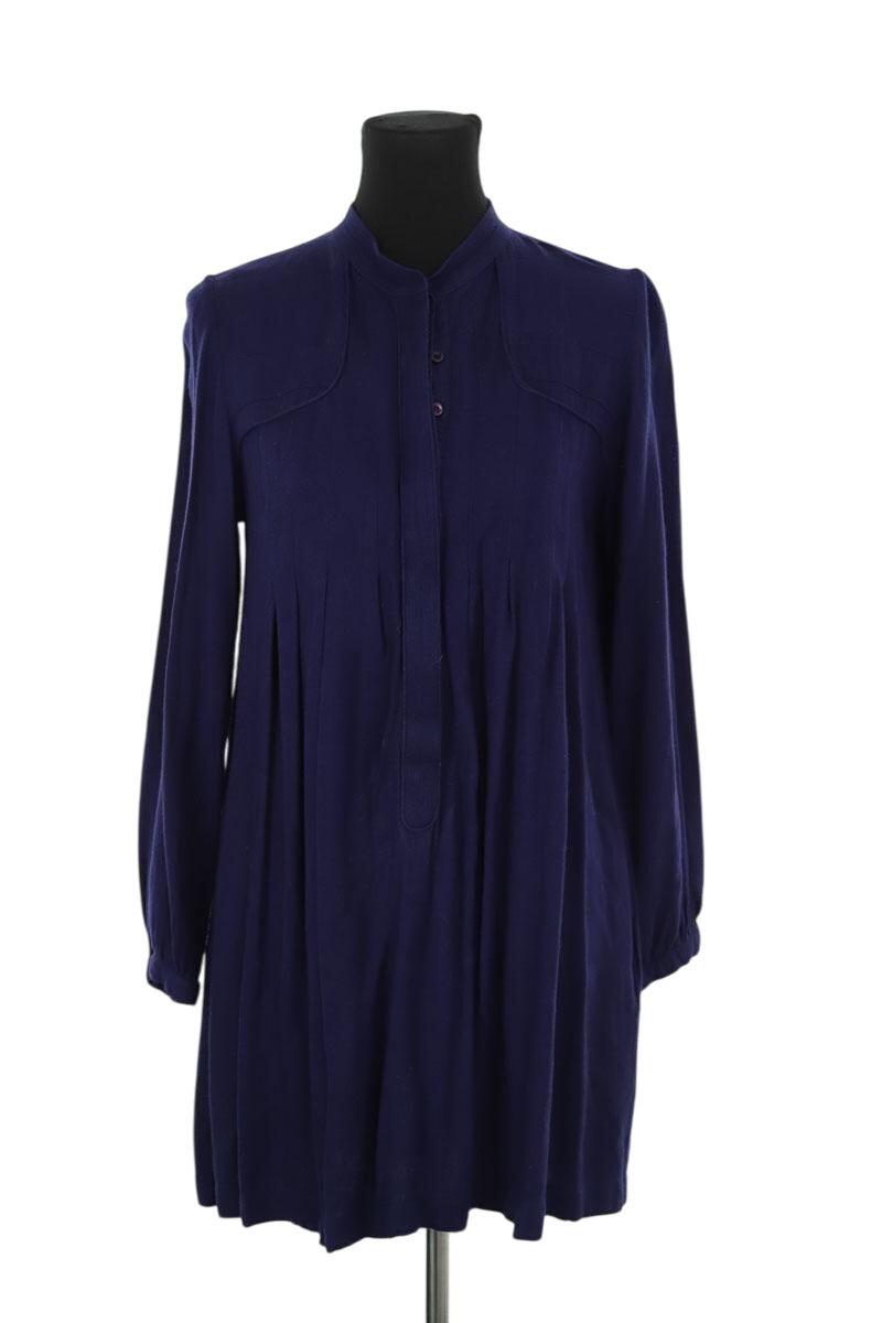 Robe Antik Batik  Bleu