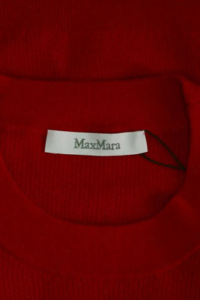 Pull Max Mara Rouge en Synthétique