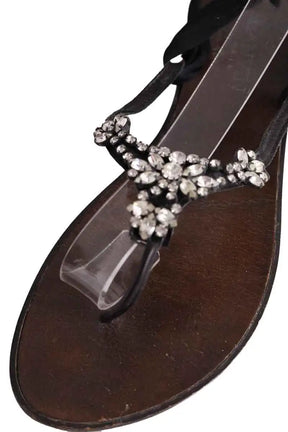 Espadrilles Lanvin Marron en Cuir
