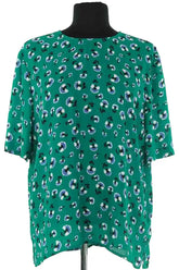 Blouse Samsoe Samsoe Vert en Synthétique, taille S - Seconde Main