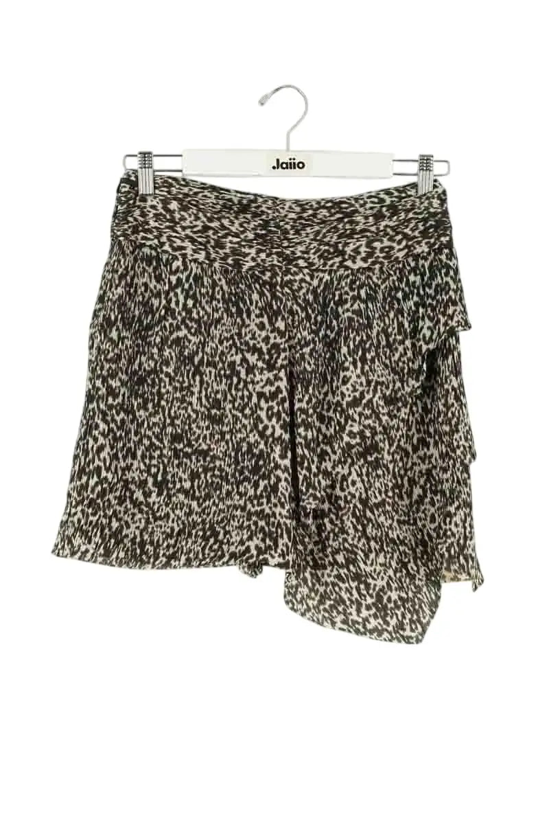 Mini jupe Iro Noir en Soie, taille S - Seconde Main