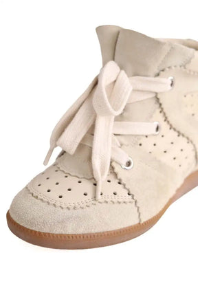 Baskets Isabel Marant Betty Beige en Daim