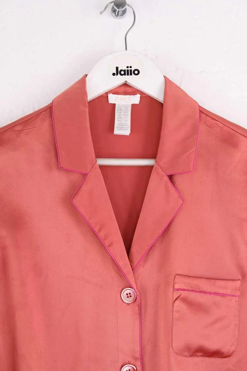 Pyjama Eres Orange en Soie