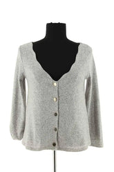 Cardigan Saaj Gris en Synthétique, taille XS - Seconde Main