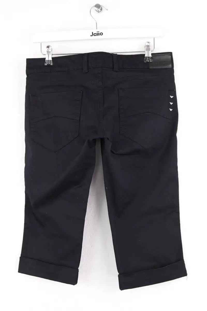 Bermuda Armani Jeans Noir en Coton