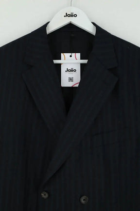 Costume Salvatore Ferragamo Bleu en Laine