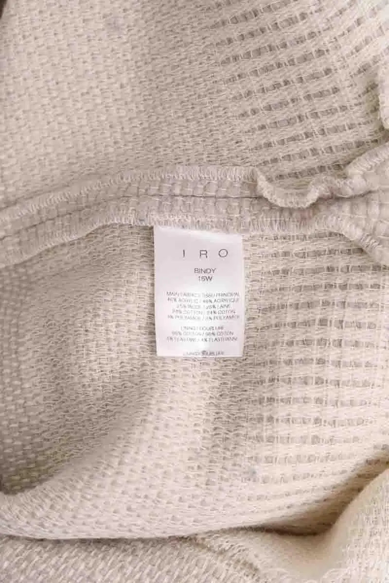 Pull Iro Bindy Gris en Synthétique