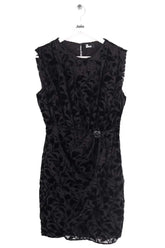 Robe The Kooples Noir en Viscose, taille XS - Seconde Main