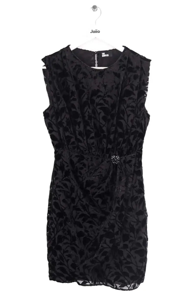 Robe The Kooples Noir en Viscose, taille XS - Seconde Main