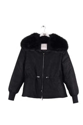Doudoune Moncler Noir en Laine, taille XS - Seconde Main