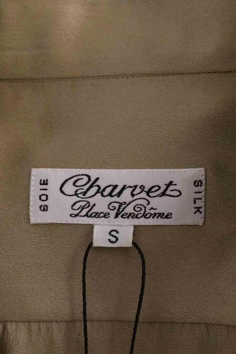 Chemise Charvet Kaki en Soie