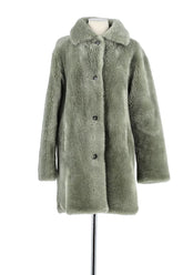 Manteau Yves Salomon  Vert