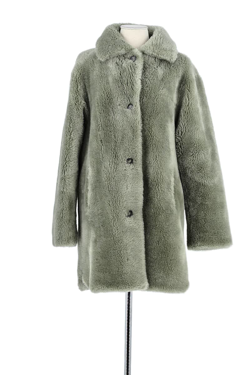 Manteau Yves Salomon  Vert