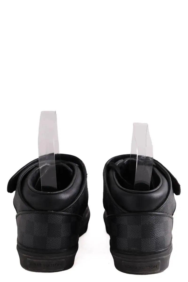 Baskets Louis Vuitton Noir en Cuir