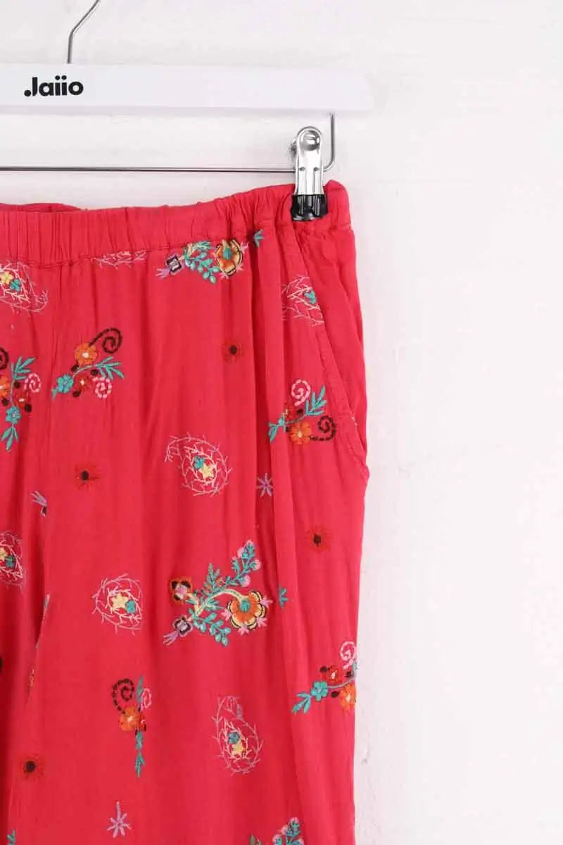 Pantalon Antik Batik Rouge en Viscose