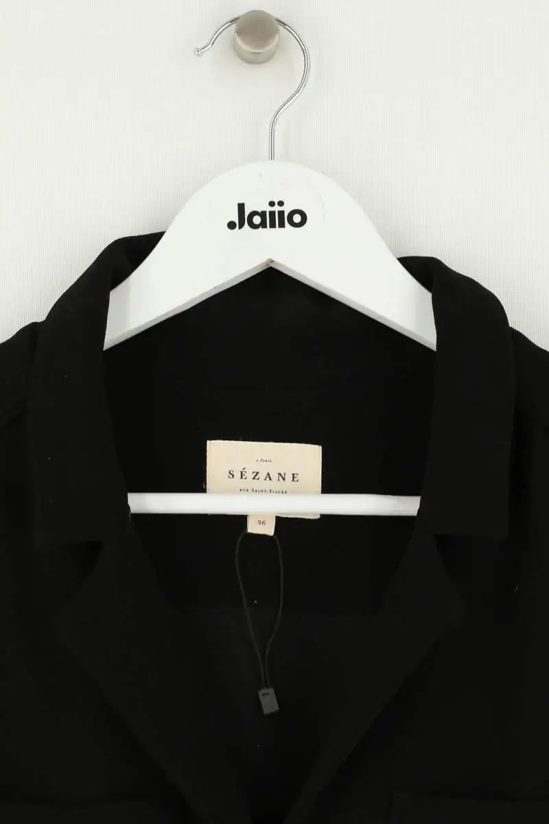 Robe Sézane Noir en Synthétique