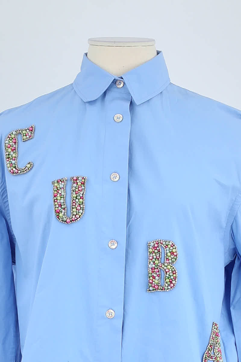 Chemise Sandro  Bleu