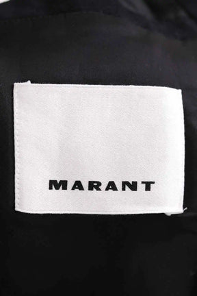 Manteau Isabel Marant Noir en Coton