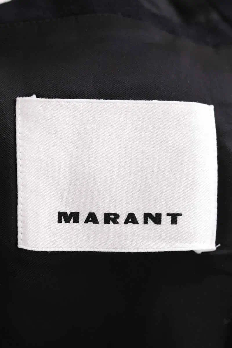 Manteau Isabel Marant Noir en Coton