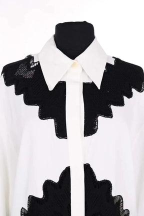Chemise ANOTHER TOMORROW Blanc en Viscose