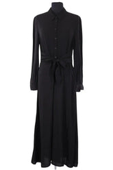 Robe Claudie Pierlot Noir en Viscose, taille S - Seconde Main