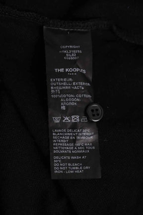 Polo The Kooples Noir en Coton