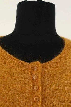 Pull Sézane Jaune en Synthétique