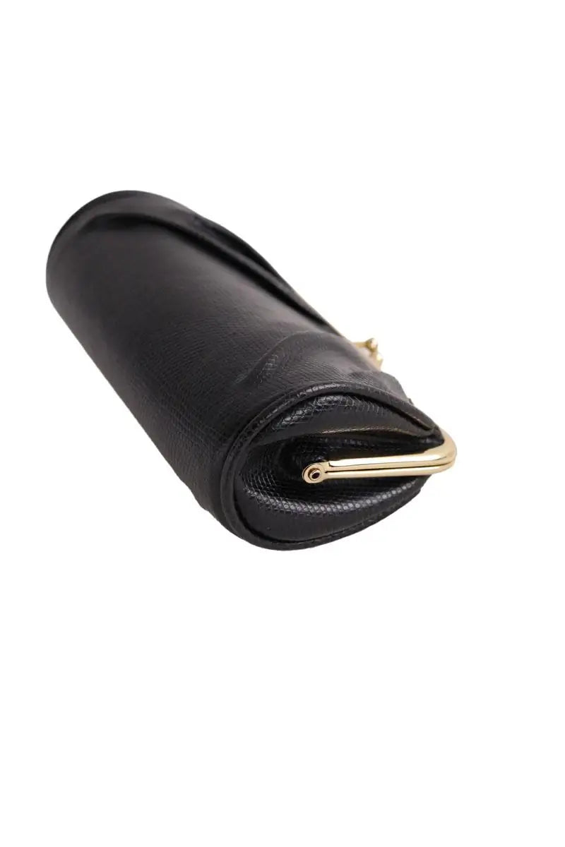 Pochette Emmanuelle Khanh Noir en Cuir