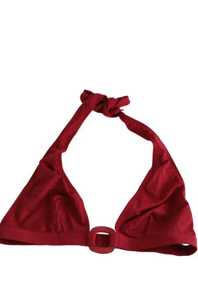 Maillot de bain Dnud Bordeaux en Synthétique
