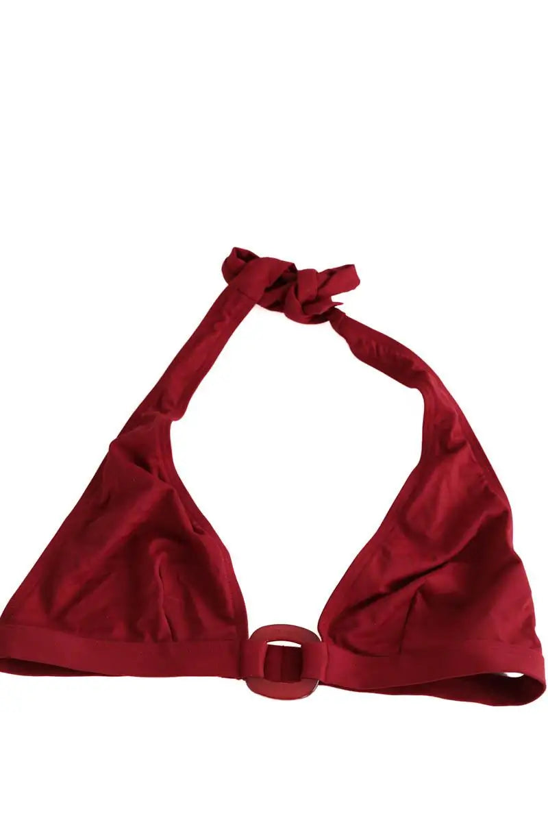 Maillot de bain Dnud Bordeaux en Synthétique