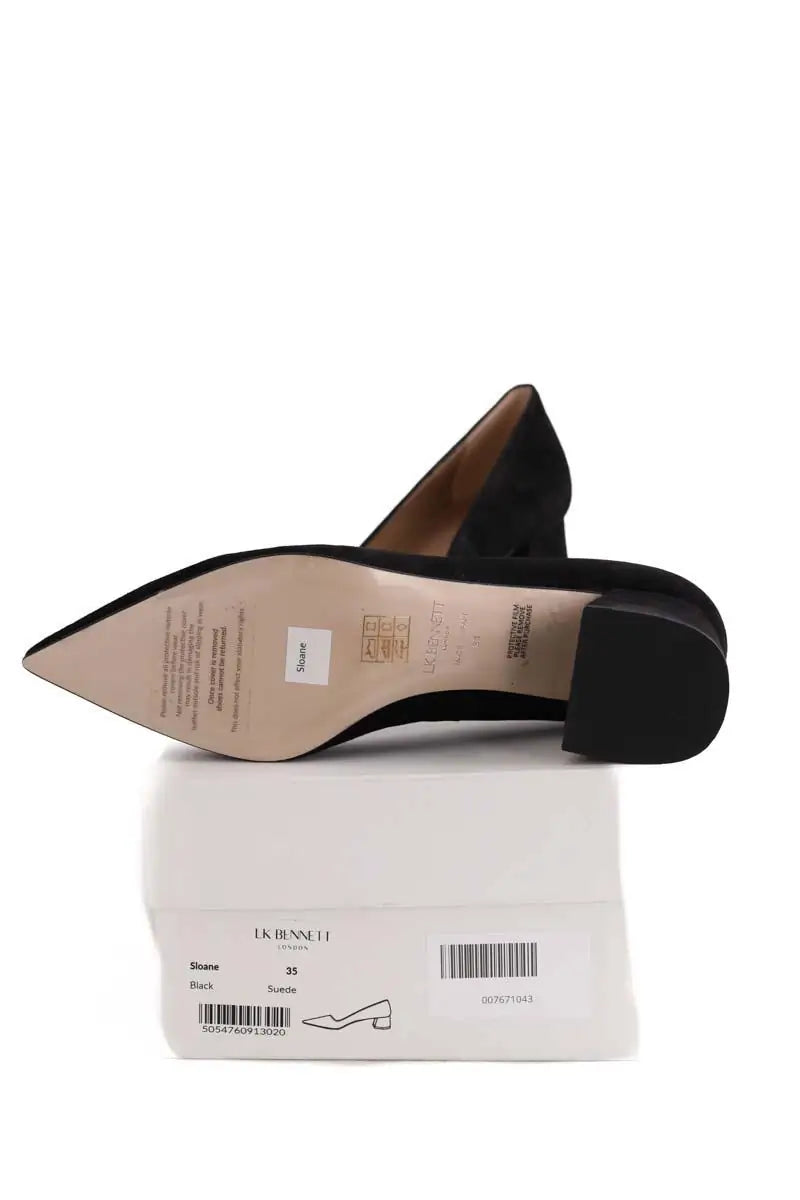 Talons LK Bennett Sloane Noir en Daim