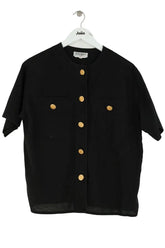 Chemise Yves Saint Laurent Noir en Coton, taille XL - Seconde Main
